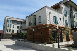 Developed by Resources for Community Development, St. Paul's Commons brings affordable housing to the grounds of St. Paul's Episcopal Church in Walnut Creek, California.