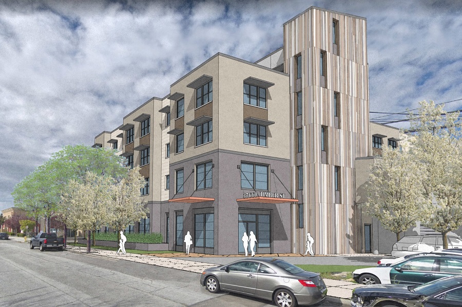 Launch Initiative, a collaboration between Google and Housing Trust Silicon Valley, is investing in Newark Timber by Eden Housing in Alameda County, Calif.