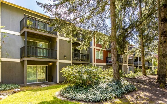 CBRE Affordable Housing recently helped sell The Woodmark, a 288-unit affordable housing community in Tacoma, Wash. Fifty-eight units are designated for persons with disabilities, and 37% of the units are occupied by Section 8 voucher holders. The property, which was built in 1978 and renovated in 2006, drew interest from 12 unique bidders before selling for about $32.4 million. In addition to making renovations, the new owner is planning to bring in enhanced resident services, which shows that properties can benefit when new ownership comes in, says Tim Flint, executive vice president at CBRE.