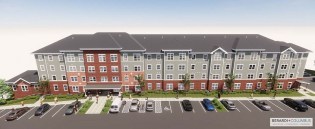 Fairfield Homes will complete Blair Lofts in the summer of 2022.