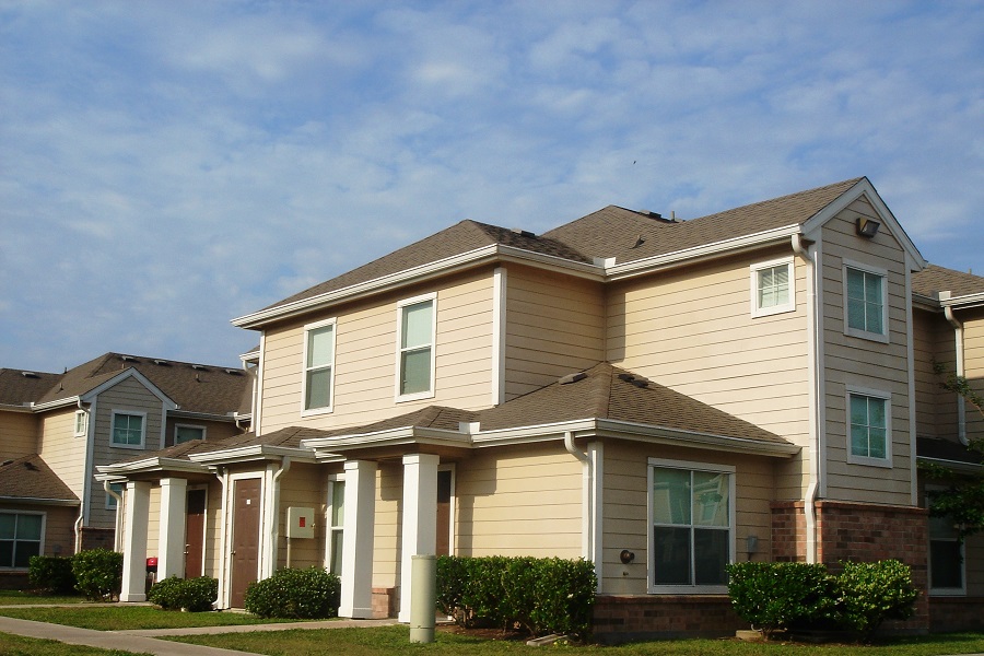 Collingham Park in Houston is among the properties included in Blackstone Real Estate Income Trust's acquisition of AIG's interests in an affordable housing portfolio.