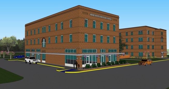 The historic Miller-Roy Building will be remade into affordable housing in Monroe, Louisiana.