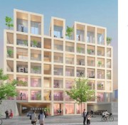 The Hollywood Arts Collective, which will bring together affordable housing and an arts center, has begun construction after more than 10 years of planning.
