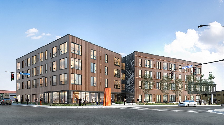 The 46-unit Shelby Commons in Minneapolis is expected to complete construction in the second or third quarter of 2022.