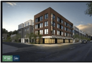The NRP Group is developing Slavic Village Gateway, a mixed-use project with affordable housing and retail space, in Cleveland.