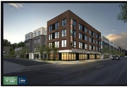 The NRP Group is developing Slavic Village Gateway, a mixed-use project with affordable housing and retail space, in Cleveland.