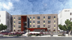 Designed by Studio E Architects, Ulric Street Apartments will be a transit-oriented and multigenerational development in Linda Vista, California.