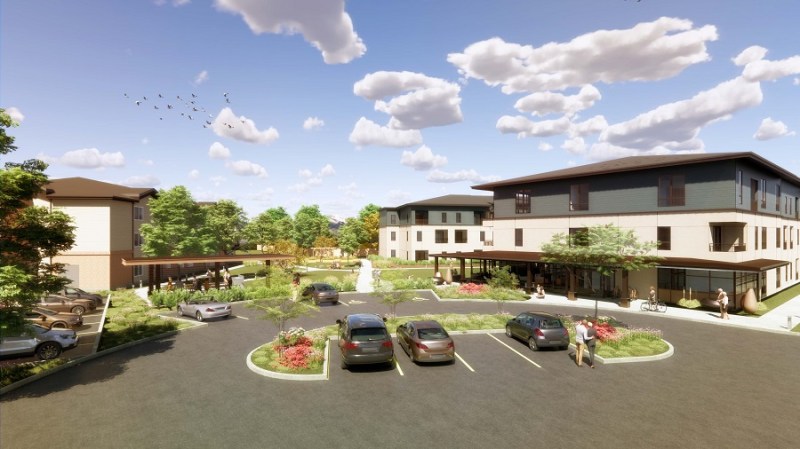 Paloma Garden involves the renovation of an existing building and the new construction of a second residential building to provide 125 affordable homes for seniors in Colorado Springs, Colorado.