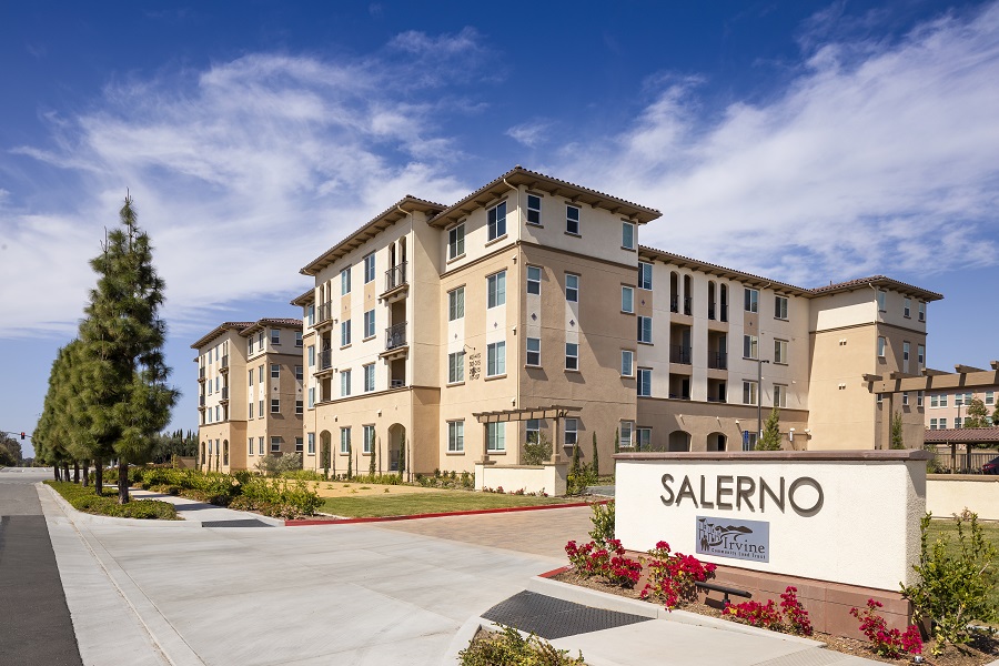 Chelsea Investment Corp.’s 80-unit Salerno brings affordable housing opportunities, includingdesignated special-needs units, to Irvine, California.