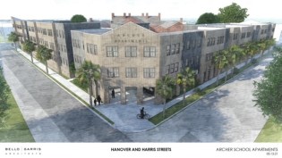 Construction has begun on the $42 million rehabilitation of the Archer School into affordable housing for seniors earning no more than 60% of the area median income in Charleston, South Carolina.