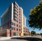 The Colorado Coalition for the Homeless opens a first-of-its-kind development that features a recuperative care center and permanent supportive housing for people experiencing homelessness in Denver.