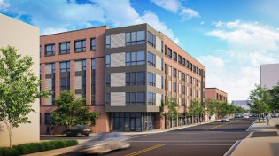 Plans for the Durham Housing Authority office and Criminal Justice Resource Center site call for developing a 258-unit affordable, mixed-income residential building  as well as an office complex and parking garage.