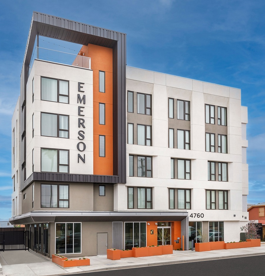 Emerson is home to formerly homeless veterans in Los Angeles.