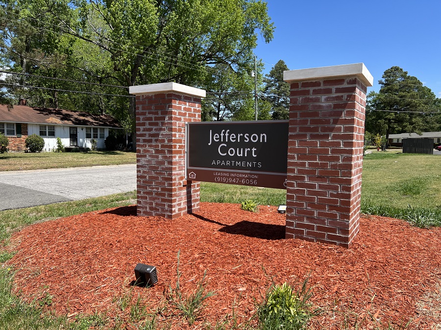 Vitus has completed the rehabilitation of seven North Carolina properties, including Jefferson Court Apartments in Goldsboro.