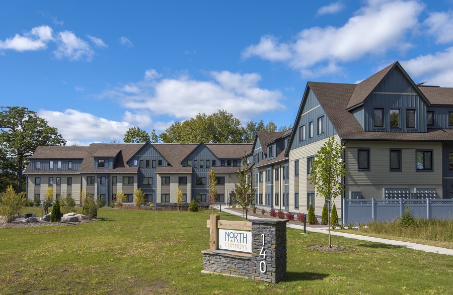 North Commons at Village Hill offers 53 mixed-income units in Northampton, Massachusetts.
