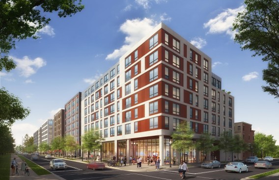 Under development by City Interests Development Partners and Ravinia Capital Group, Parkside 10 will bring new housing options to Washington, D.C.  The development and Parkside 8 will feature 230 residential units as well as retail space.