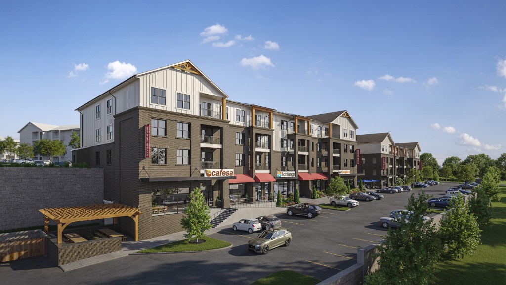 Stone Bridge Lofts in Goodlettsville, Tennessee, will include 311 one-, two-, and three-bedroom apartments.