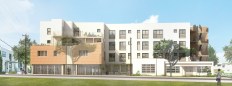 The Laurel, a 58-unit affordable housing community in Santa Monica, California, is scheduled to be completed in late 2023.