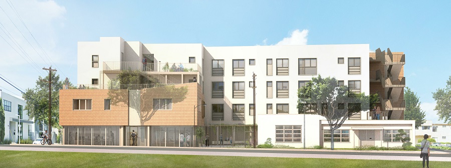 The Laurel, a 58-unit affordable housing community in Santa Monica, California, is scheduled to be completed in late 2023.