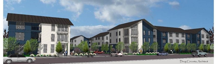 Construction of The Lawrence in the Glenfair neighborhood of Portland, Oregon, is expected to conclude by August 2023.