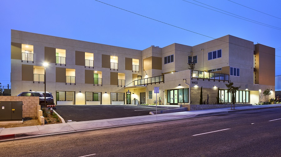 Developed by Linc Housing, The Nook provides supportive housing to young adults in South Whittier, California.