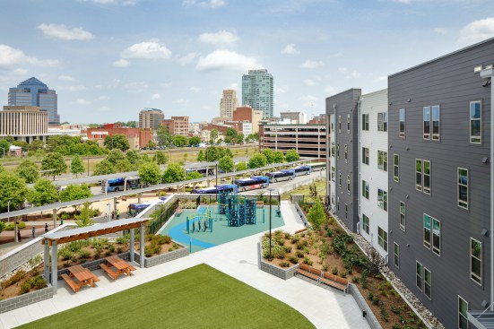 Willard Street Apartments is a transit-oriented, mixed-use development in Durham, North Carolina.