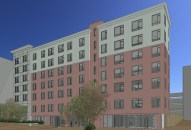 Boston Capital Development will construct a development with a mix of six studios, 28 one-, 44 two-, and five three-bedroom apartments in Worcester, Massachusetts.