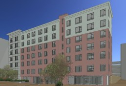 Boston Capital Development will construct a development with a mix of six studios, 28 one-, 44 two-, and five three-bedroom apartments in Worcester, Massachusetts.