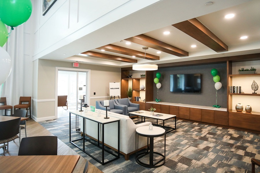 Residents at Oakwood Meadow Senor Residences can enjoy more than 6,000 square feet of amenity space.