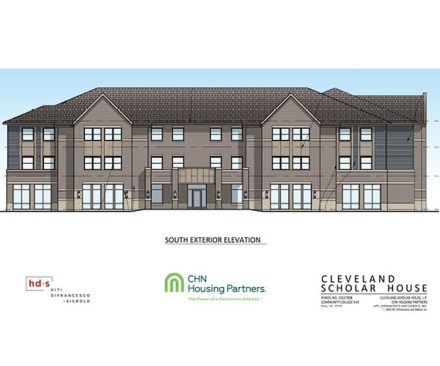 Officials recently broke ground on the 40-unit Cleveland Scholar House.