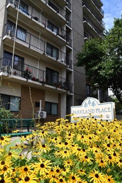 Financing for the renovation of Parkland Place includes tax-exempt bonds and low-income housing tax credits.