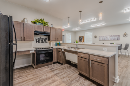 A new community building and kitchen have been added to Fairway Village Apartments in Dallas.