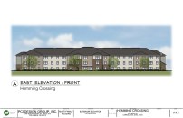The three-story Hemming Crossing development is supported by financing from the Ohio Housing Finance Agency, Marble Cliff Capital, and Consumer National Bank.