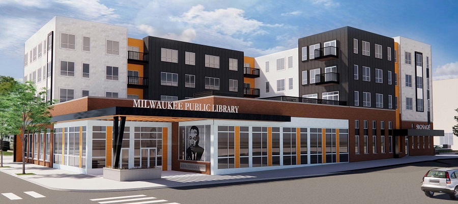 Emem Group and General Capital Group are developing the 93-unit MLK Library Apartments in Milwaukee, one of the projects in Merchants Capital Tax Credit Equity Fund 15.