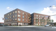 Shelby Commons will bring 46 affordable homes to downtown Minneapolis. The architect is CRW architecture + design group with BKV Group.