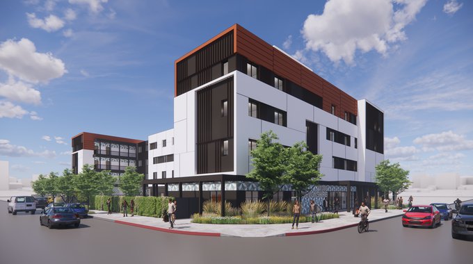 LA Family Housing, in partnership with Mercy Housing and Abode Communities, is developing 21300 Devonshire, a 100-unit affordable housing community utilizing modular construction, in Chatsworth, California. Merritt Community Capital is a main funder. In addition, the Los Angeles City Council allocated $10.4 million in Measure HHH funding. Passed by voters in 2016, Measure HHH authorized the city to issue $1.2 billion in bonds for supportive housing.