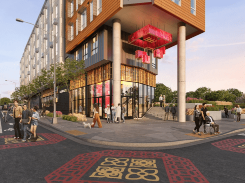 The East Bay Asian Local Development Corp. has started construction on Chinatown TOD Senior Housing in Oakland, California.