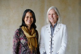 Linc Housing’s president and chief operating officer Suny Lay Chang (left) and CEO Rebecca Clark.