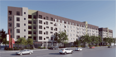 First North Residences will bring 248 affordable housing units, including 80 permanent supportive housing apartments, to Los Angeles.