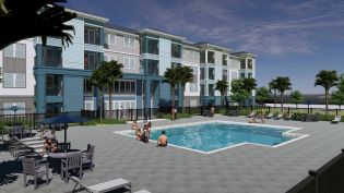 Construction is scheduled to be completed by late 2025 on The Fountains at Hidden Lake, the Housing Trust Group’s first senior housing community in Crystal River, Florida.