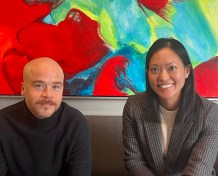 Trevor Samios and Mai Dang