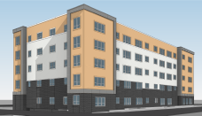 Eight of the 50 units at Victories Square will be set aside for members of the Little Traverse Bay Bands of Odawa Indians and supported by a 45-year project-based rental assistance contract. In addition, five units will be accessible, and the remaining will be adaptable.