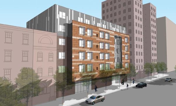 The John C. Anderson Apartments is under construction in Philadelphia by Pennrose Properties and the Dr. Magnus Hirschfeld Fund. The development will serve lesbian and gay seniors.