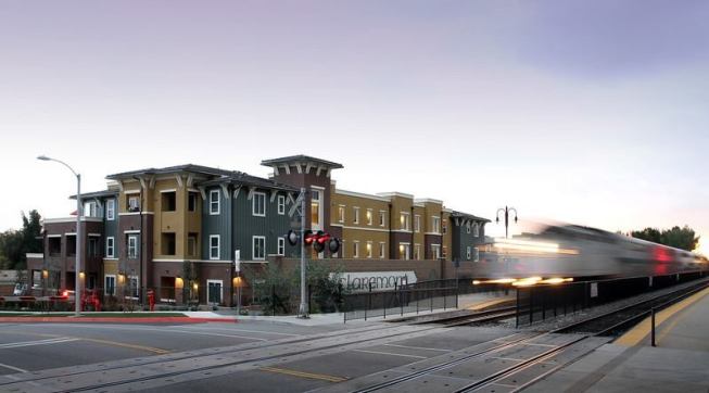 The transit-oriented development has been certified LEED-Platinum.