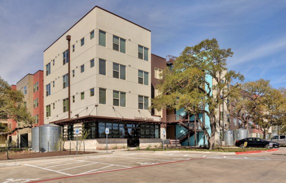 The development features 140 units of family-focused, mixed-income housing with wraparound supportive services.