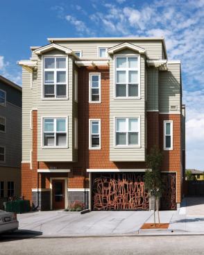 Developed by Affordable Housing Associates, Harmon Gardens in Berkeley, Calif., features 15 apartments for transition-age youths.