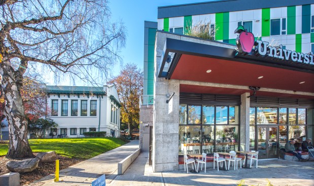 The development combines the strengths and mission of the Low Income Housing Institute, an affordable housing developer; YouthCare, a service provider for homeless youth and young adults; Street Bean Coffee, a social impact company; and the University District Food Bank. 