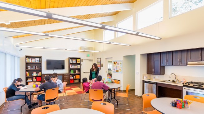 In addition to rehabbing the apartment units, Community HousingWorks redesigned an underutilized community building, adding a new computer center. This
has allowed the developer to bring in resident services, including an
after-school program. ICON Builders was the general contractor on the project.