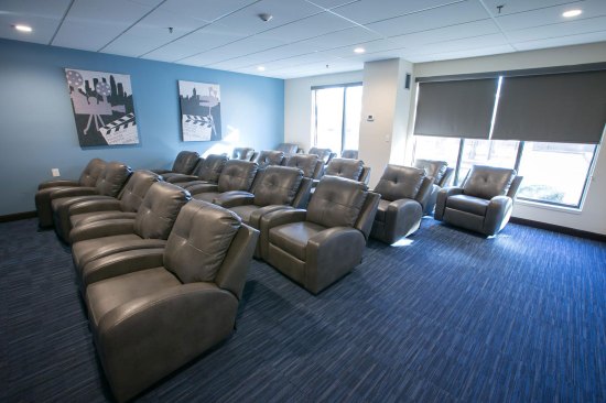In addition to upgrading the units, GHC Housing Partners also enhanced the community space. A movie theater, computer labs, and a fitness center are all on-site for residents' use.