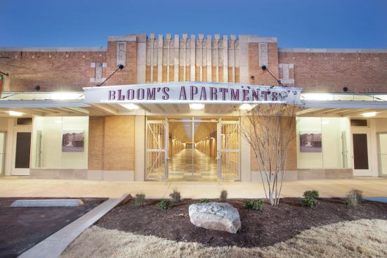 Developers found the original drawings to re-create many of the building's features, including window designs and awning overhangs. In addition, the $6.8 million development has a suite of green features, including high-efficiency air conditioners and a reflective flat roof.